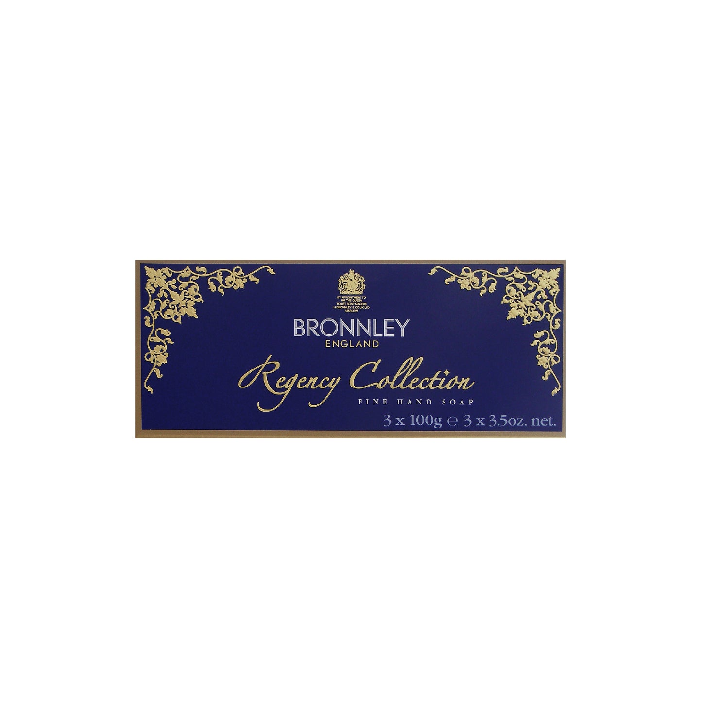 Bronnley England 香皂禮盒-攝政爵士清新皂