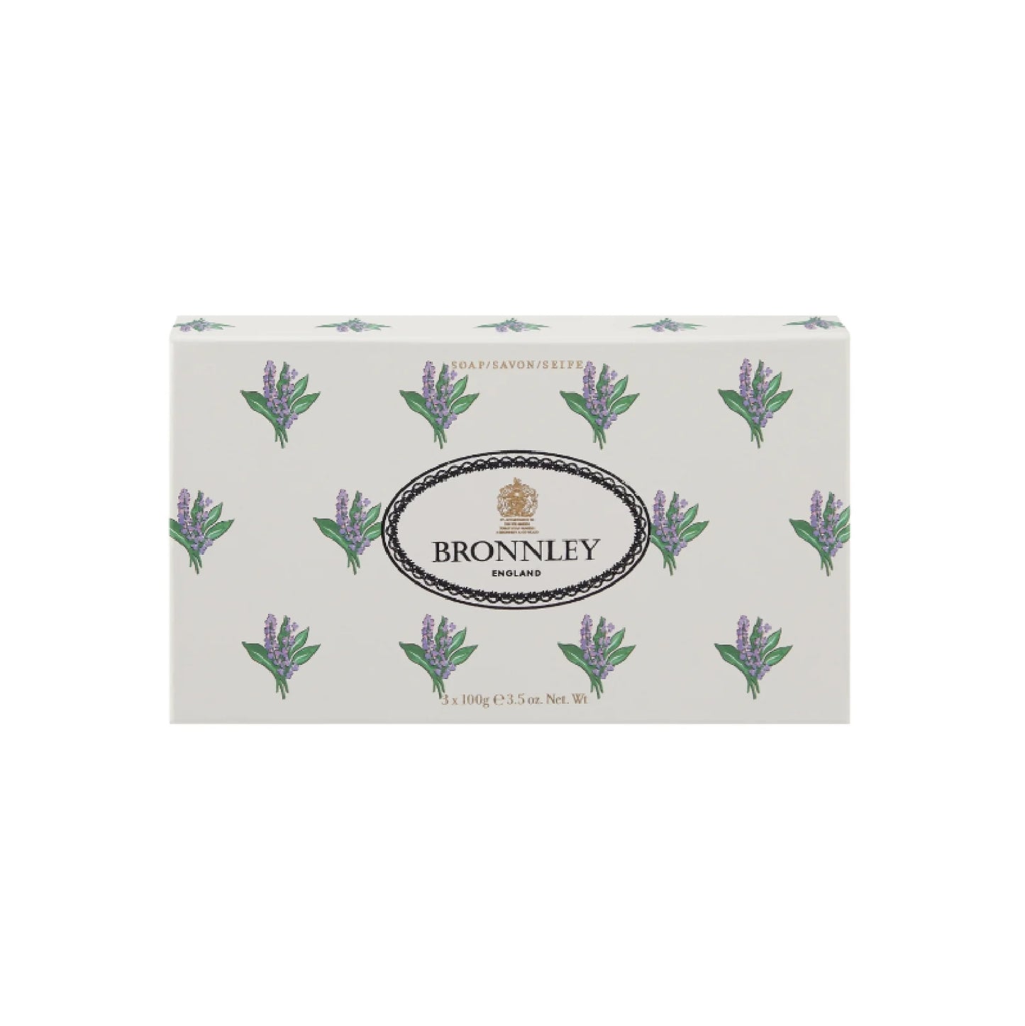 英國 Bronnley 薰衣草香氛皂禮盒|LAVENDER SOAP GIFT SET | FG3240