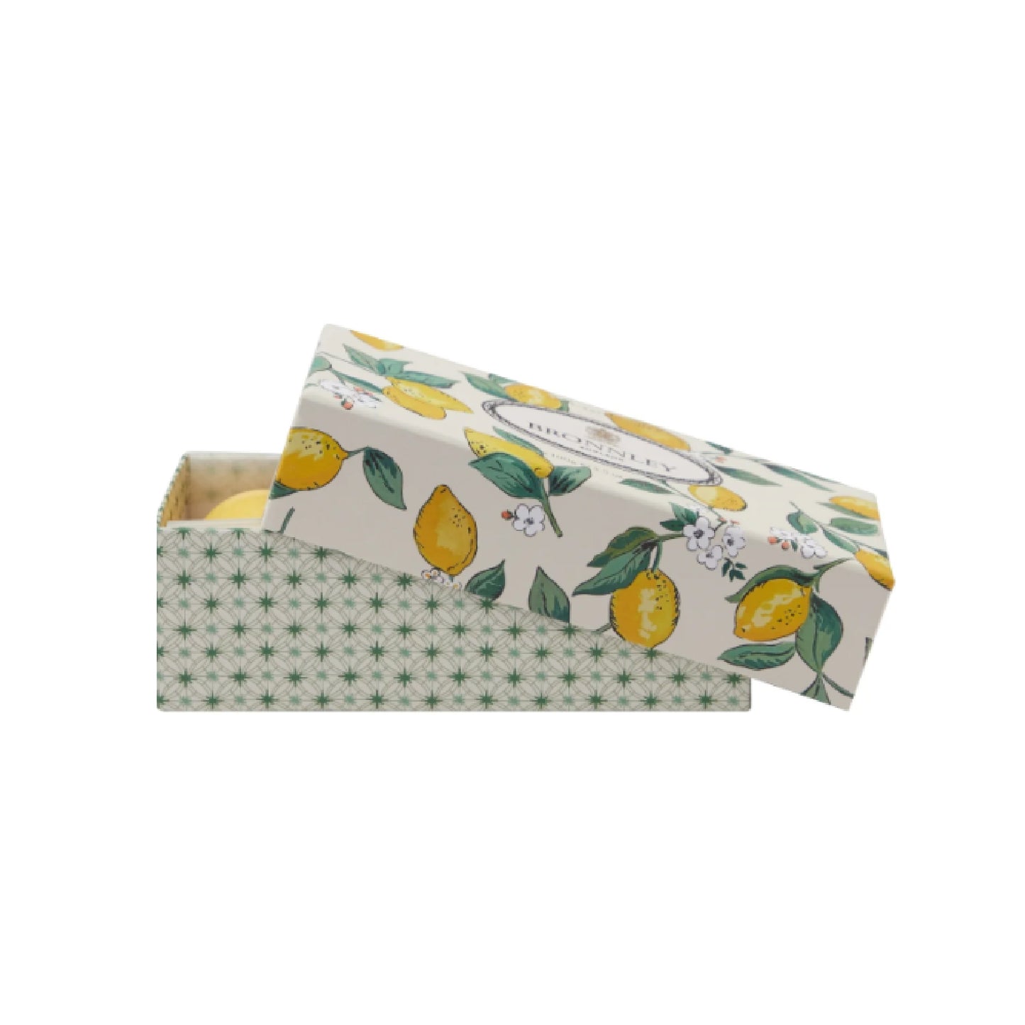 英國 Bronnley 經典檸檬香氛皂禮盒|LEMON SOAP GIFT SET | FG3243