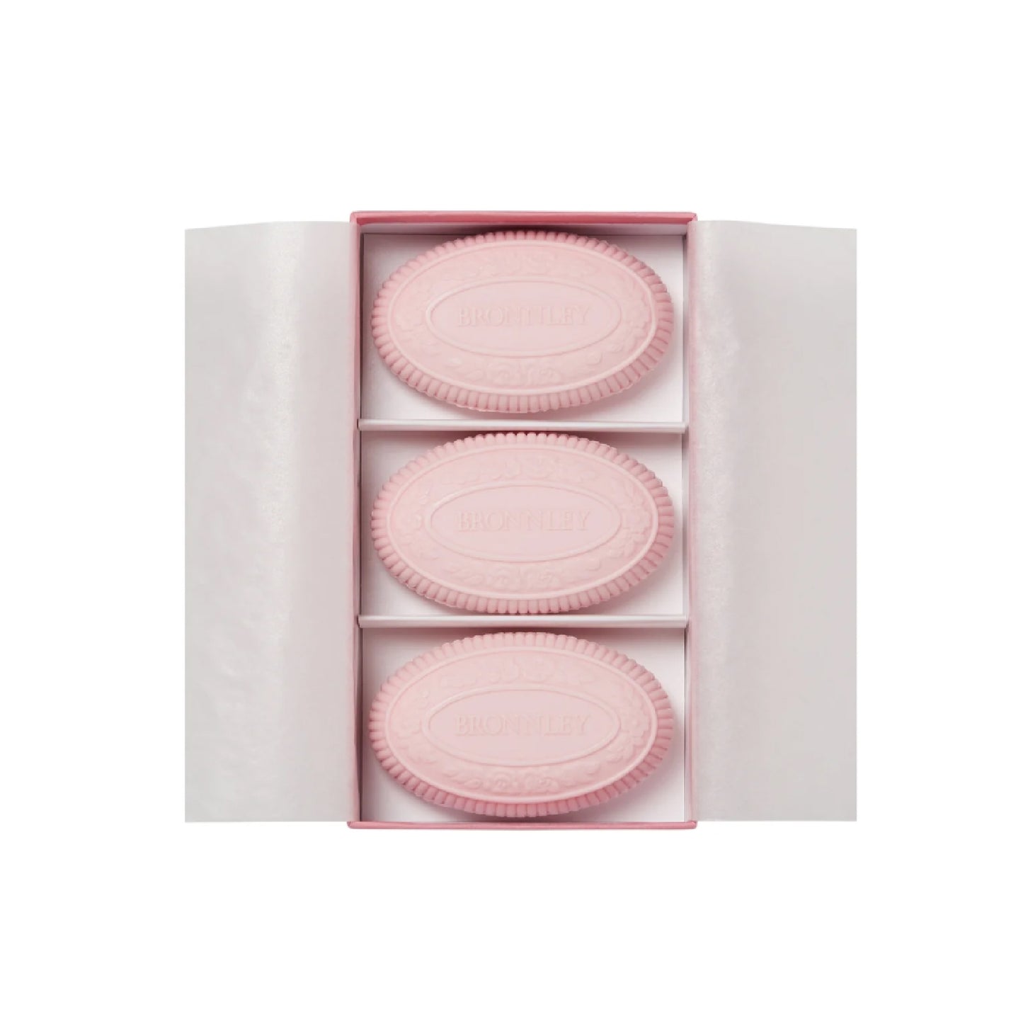 英國 Bronnley 玫瑰香氛皂禮盒|ROSE SOAP GIFT SET | FG3241