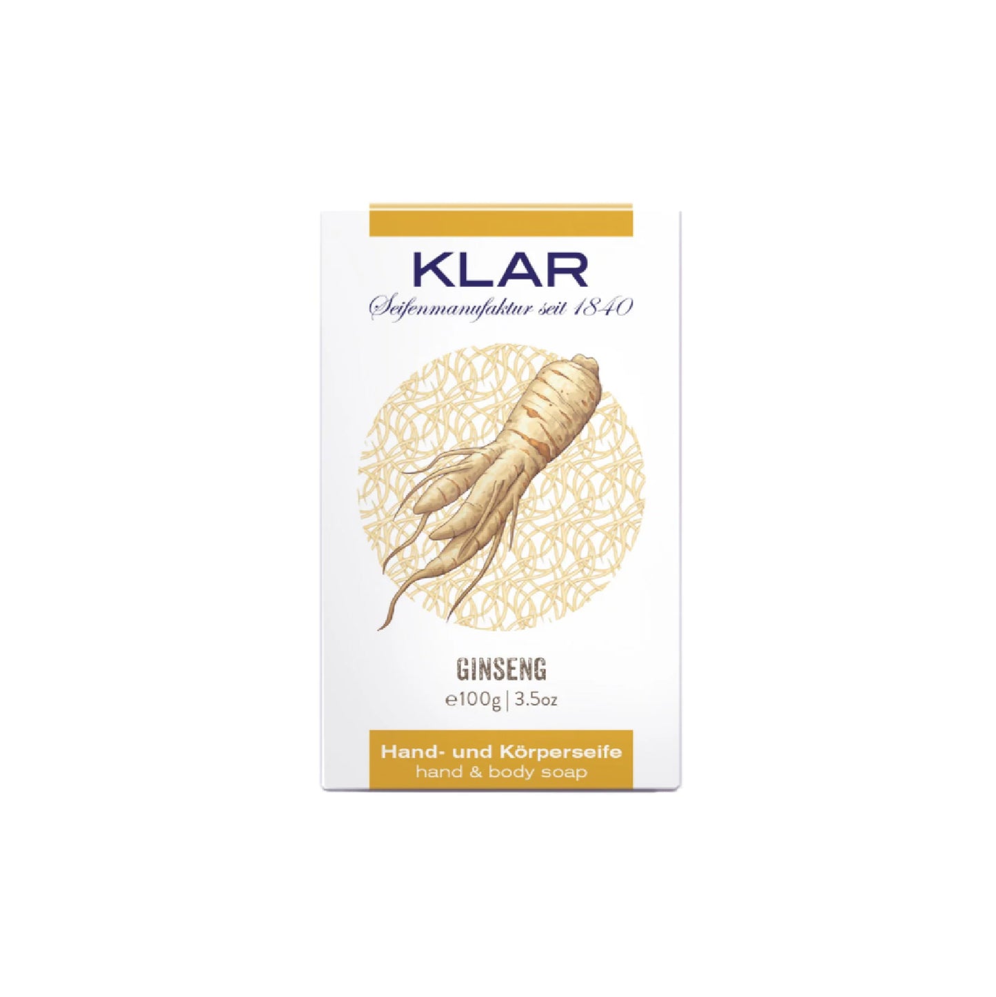 KLAR 洗手/沐浴香皂-人參香皂