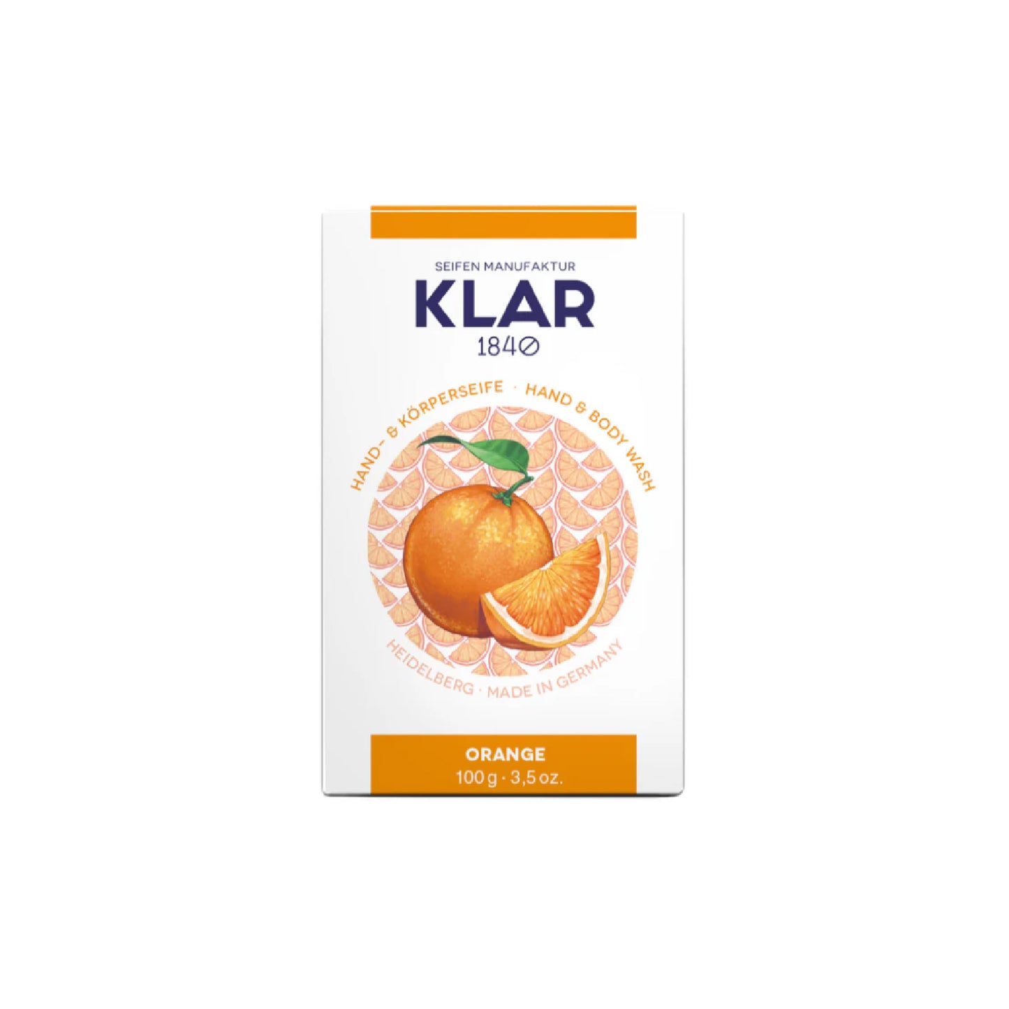 KLAR 洗手/沐浴香皂-橘子香皂