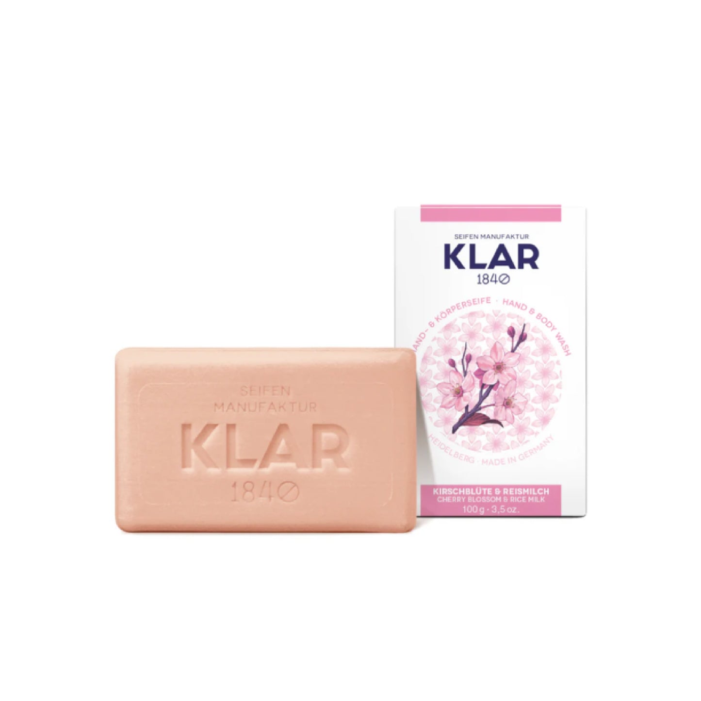 KLAR 洗手/沐浴香皂-櫻花米奶香皂