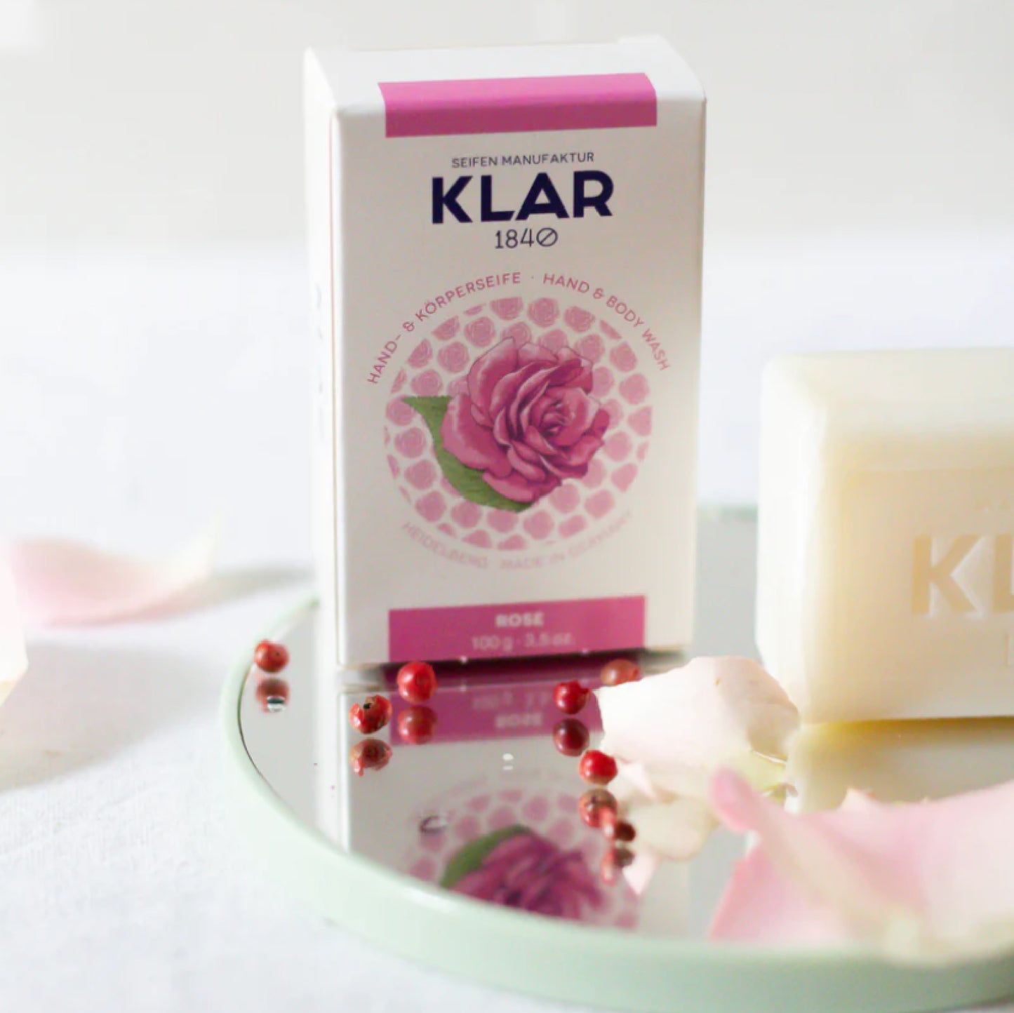 KLAR 洗手/沐浴香皂-玫瑰香皂