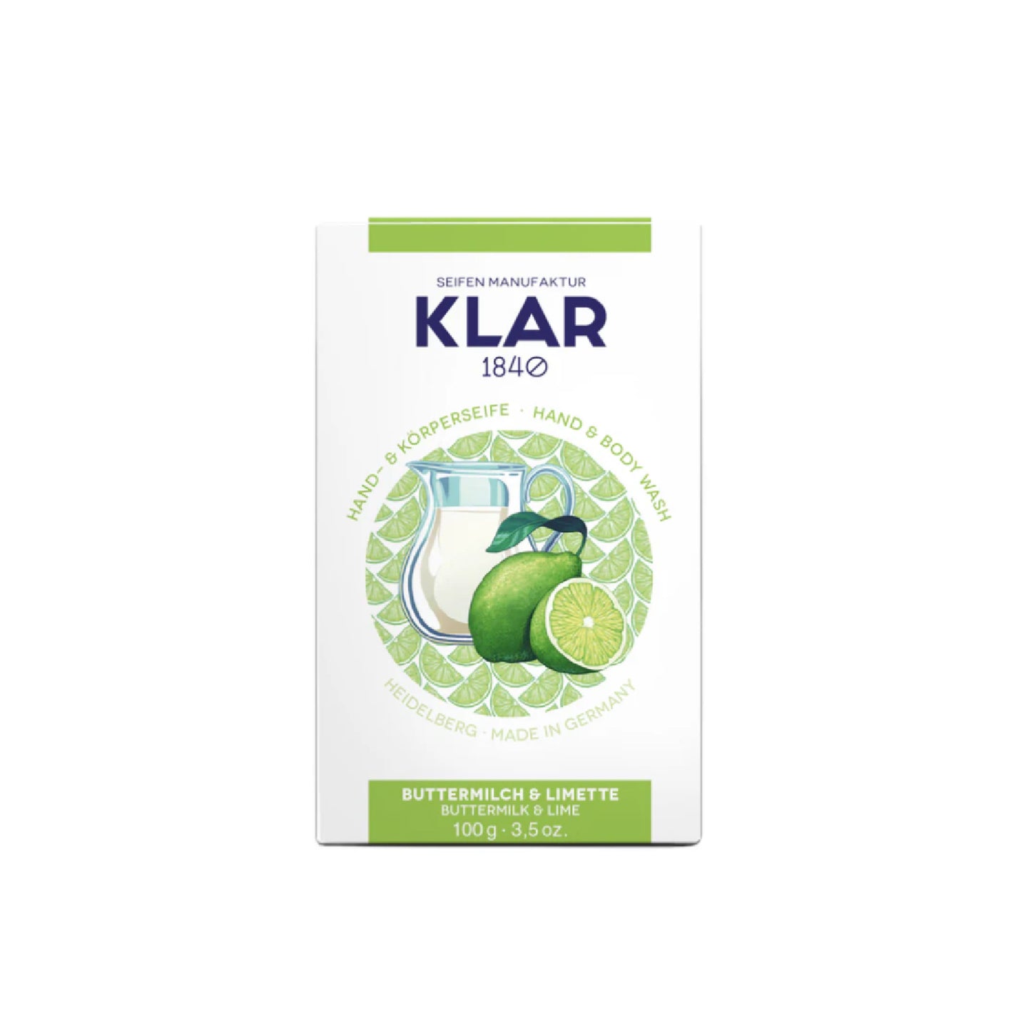 KLAR 洗手/沐浴香皂-青檸酪乳香皂