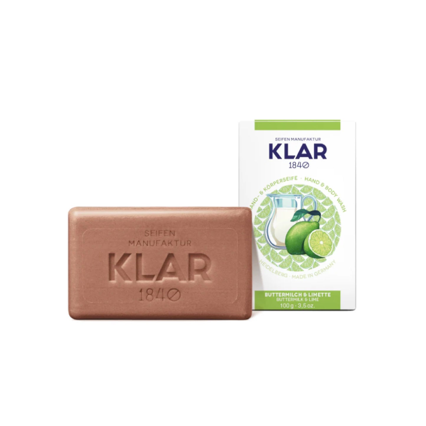 KLAR 洗手/沐浴香皂-青檸酪乳香皂