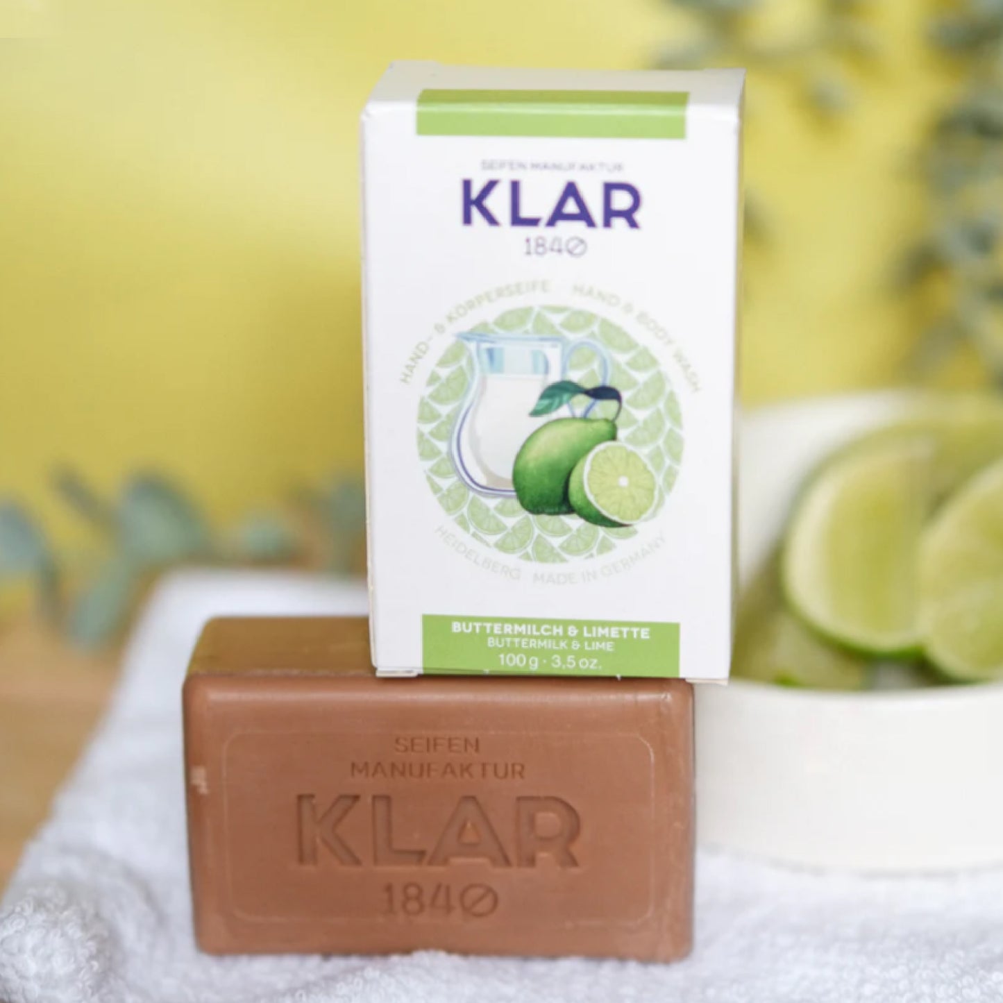 KLAR 洗手/沐浴香皂-青檸酪乳香皂