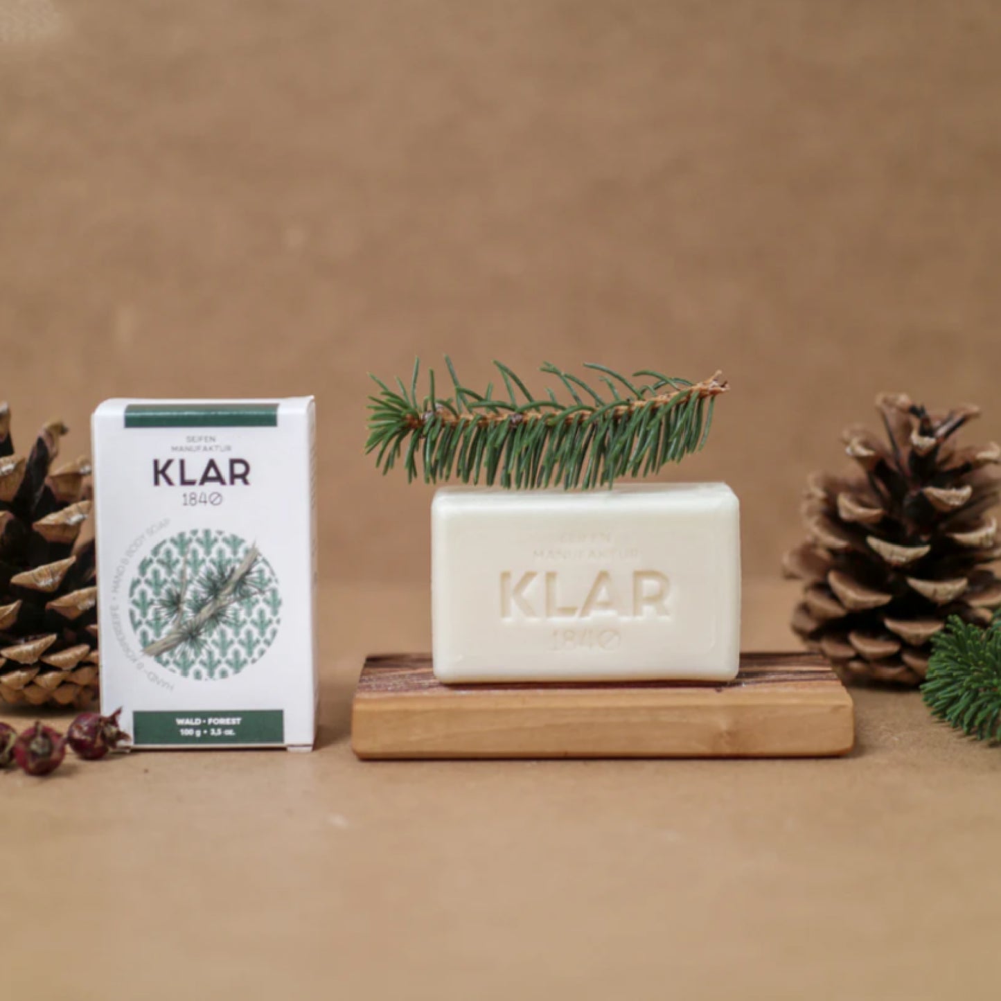 KLAR 洗手/沐浴香皂-森林香皂