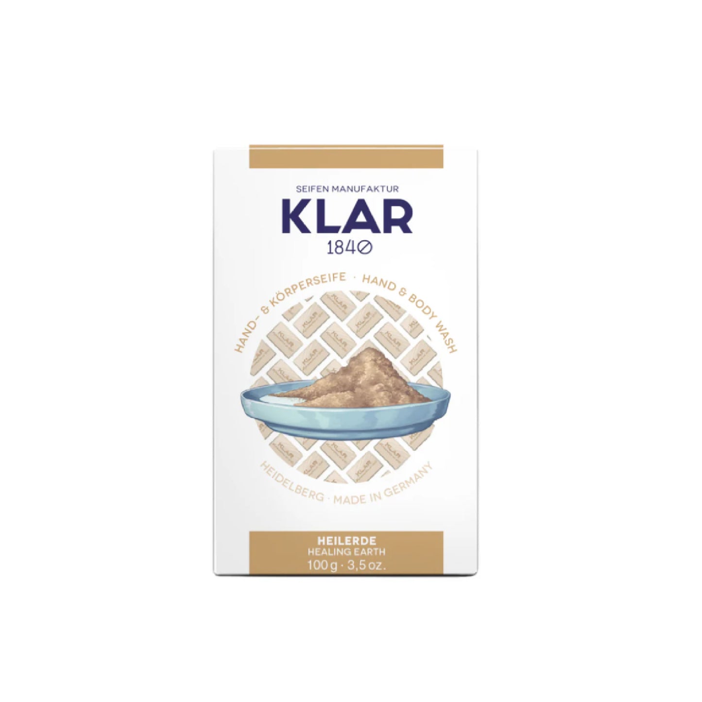 KLAR 洗手/沐浴香皂-抗菌火山泥香皂