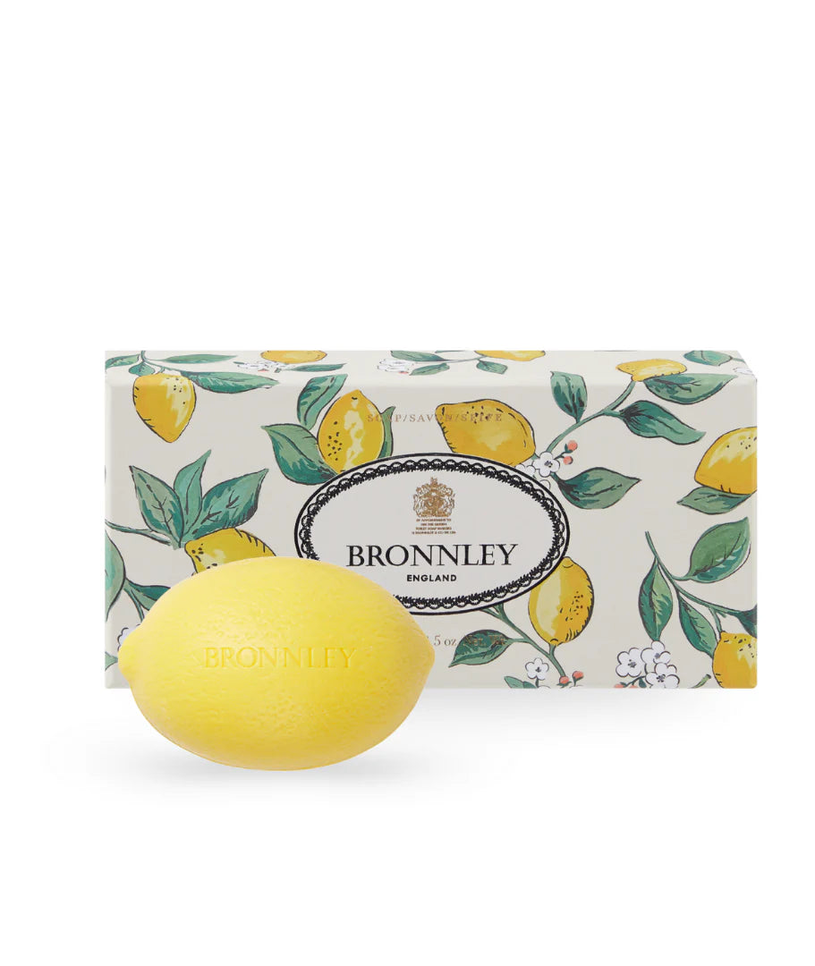 英國 Bronnley 經典檸檬香氛皂禮盒|LEMON SOAP GIFT SET | FG3243