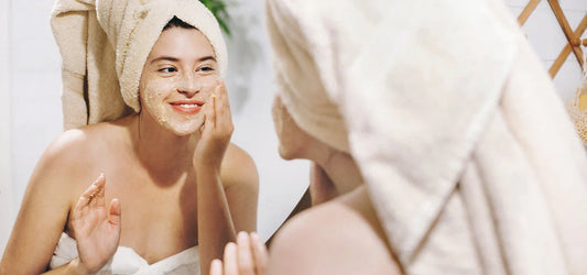 Enzympeeling für sensible Haut