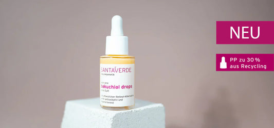Neues Gesichtsserum: bakuchiol drops mit der pflanzlichen Retinol-Alternative Bakuchiol
