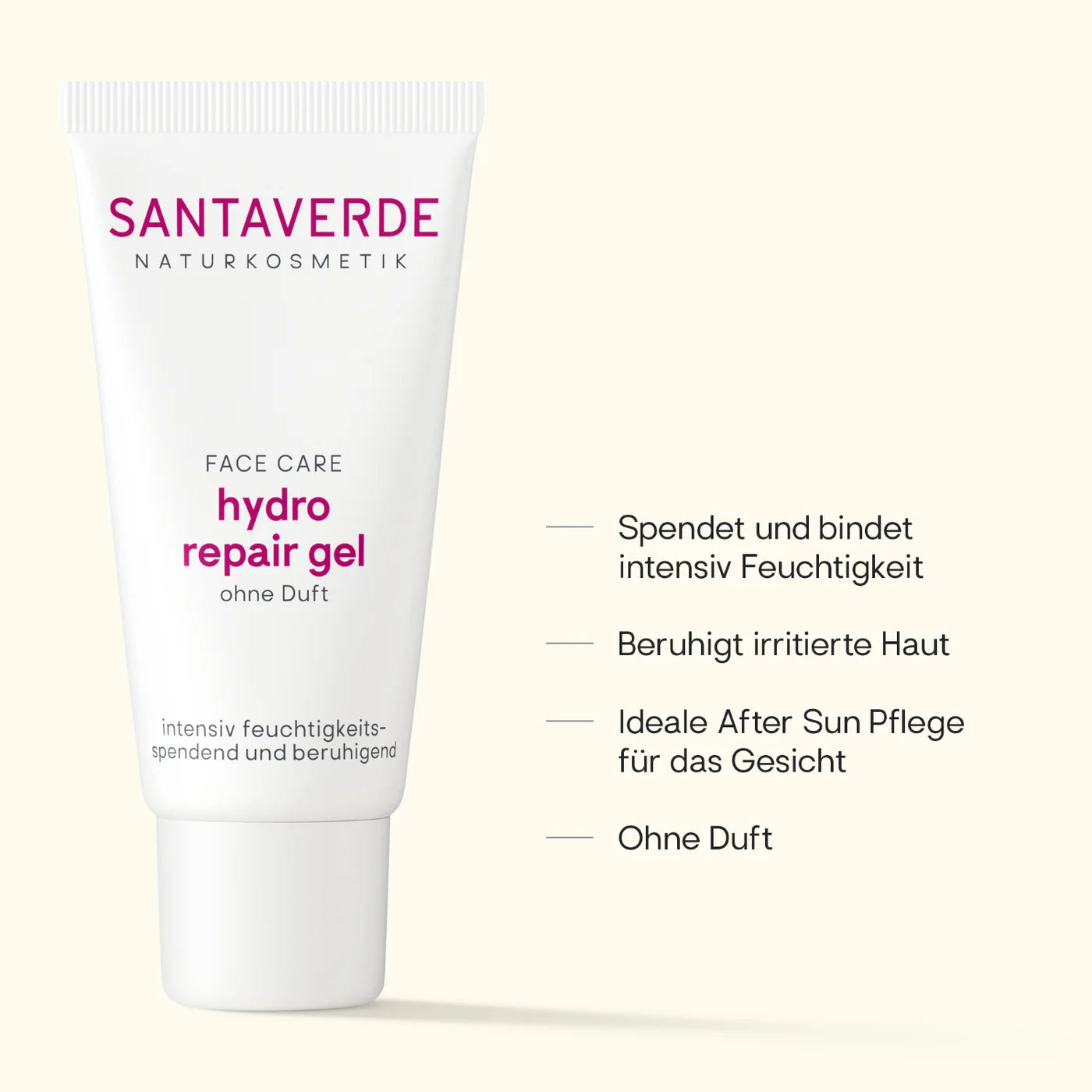 德國 Santaverde ｜hydro repair gel ohne Duft