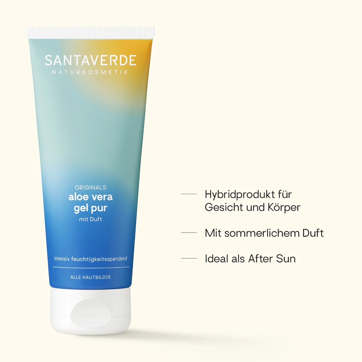 德國 Santaverde ｜aloe vera gel pur mit Duft