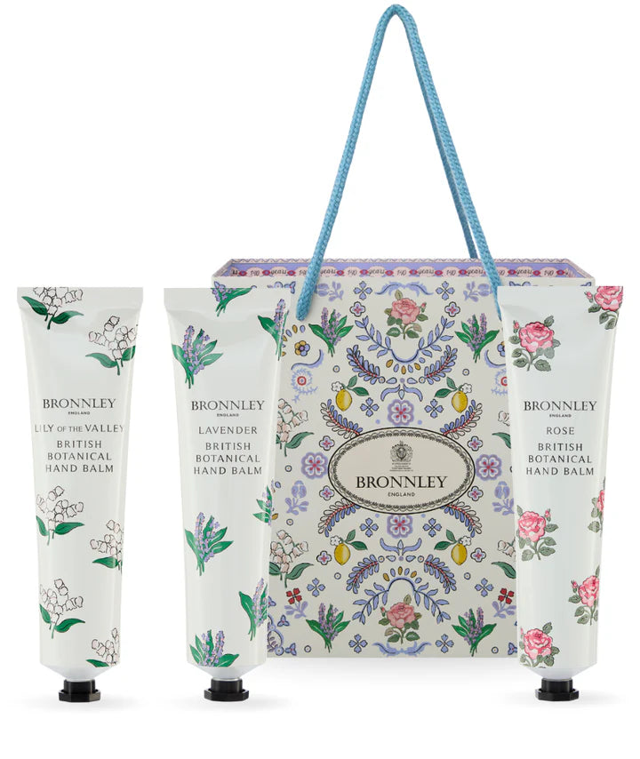英國 Bronnley 植物護手霜套組｜Botanical Sampler Set