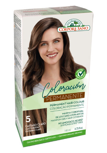 Corpore Sano沙諾-PERMANENT COLOUR 5. LIGHT CHESTNUT