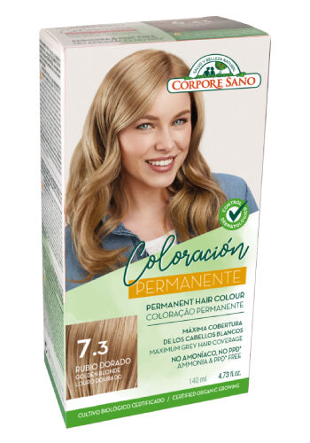 Corpore Sano沙諾-PERMANENT COLOUR 7.3 GOLDEN BLONDE