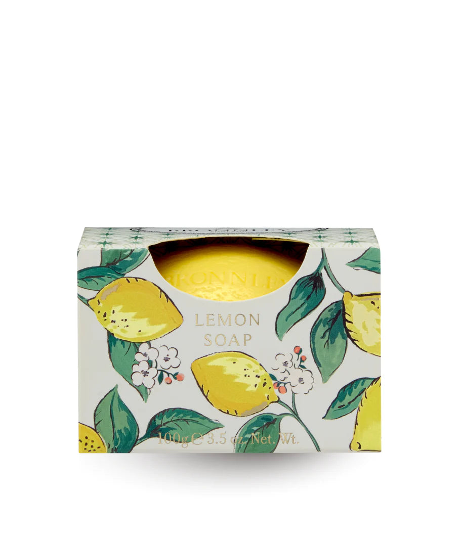 英國 Bronnley 經典檸檬香氛皂｜LEMON SOAP | FG3244
